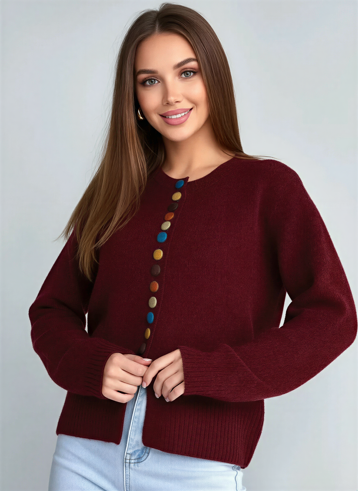 Women's Cropped Cardigan