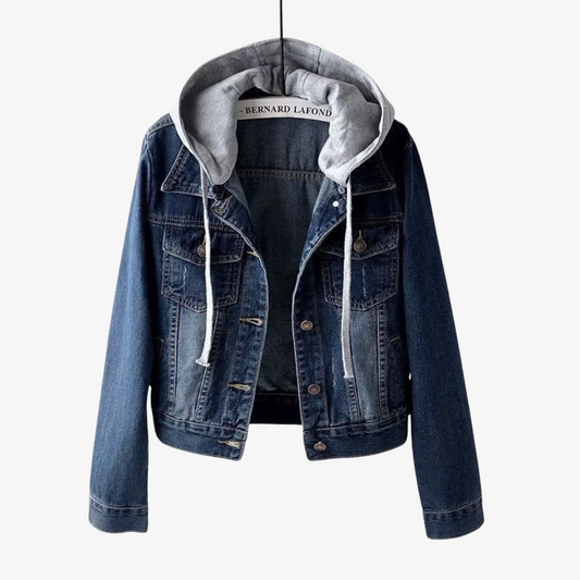 Women's Cropped Hooded Jacket