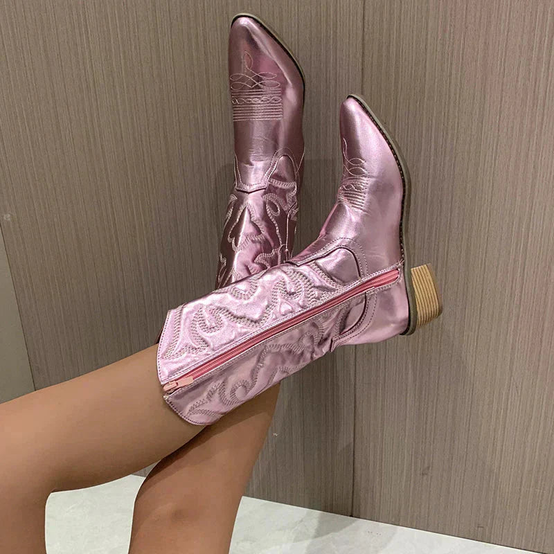Women's Elegant Cowboy Boots