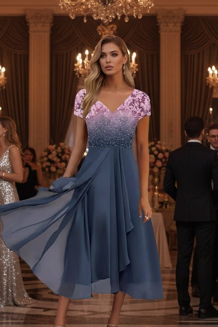 Women's Elegant Floral Maxi Dress for Party & Evening