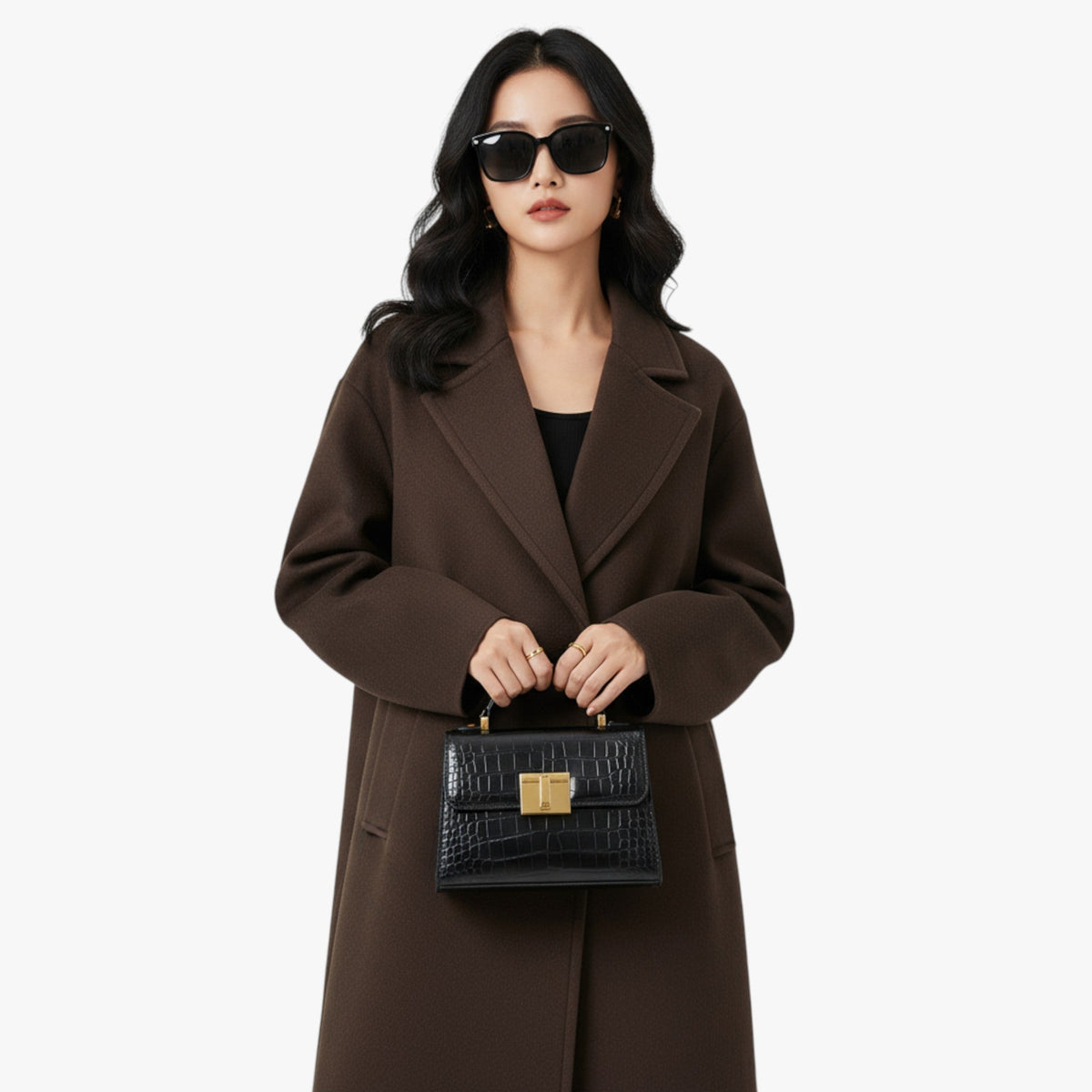 Women's Elegant Long Winter Coat