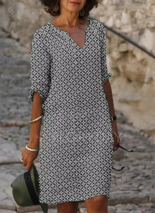 Women's Elegant Midi Dress