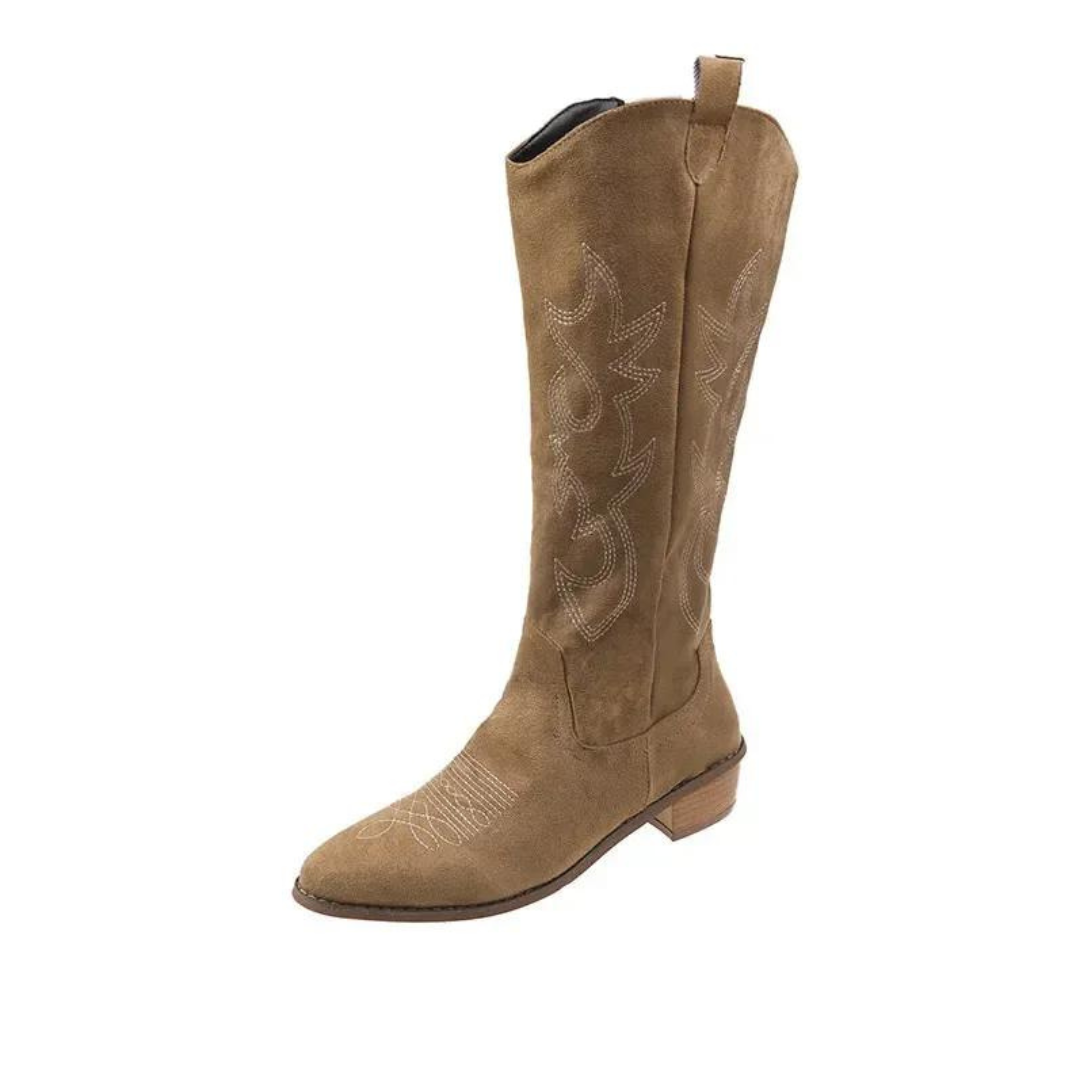 Women's Embroidered Western Cowboy Boots