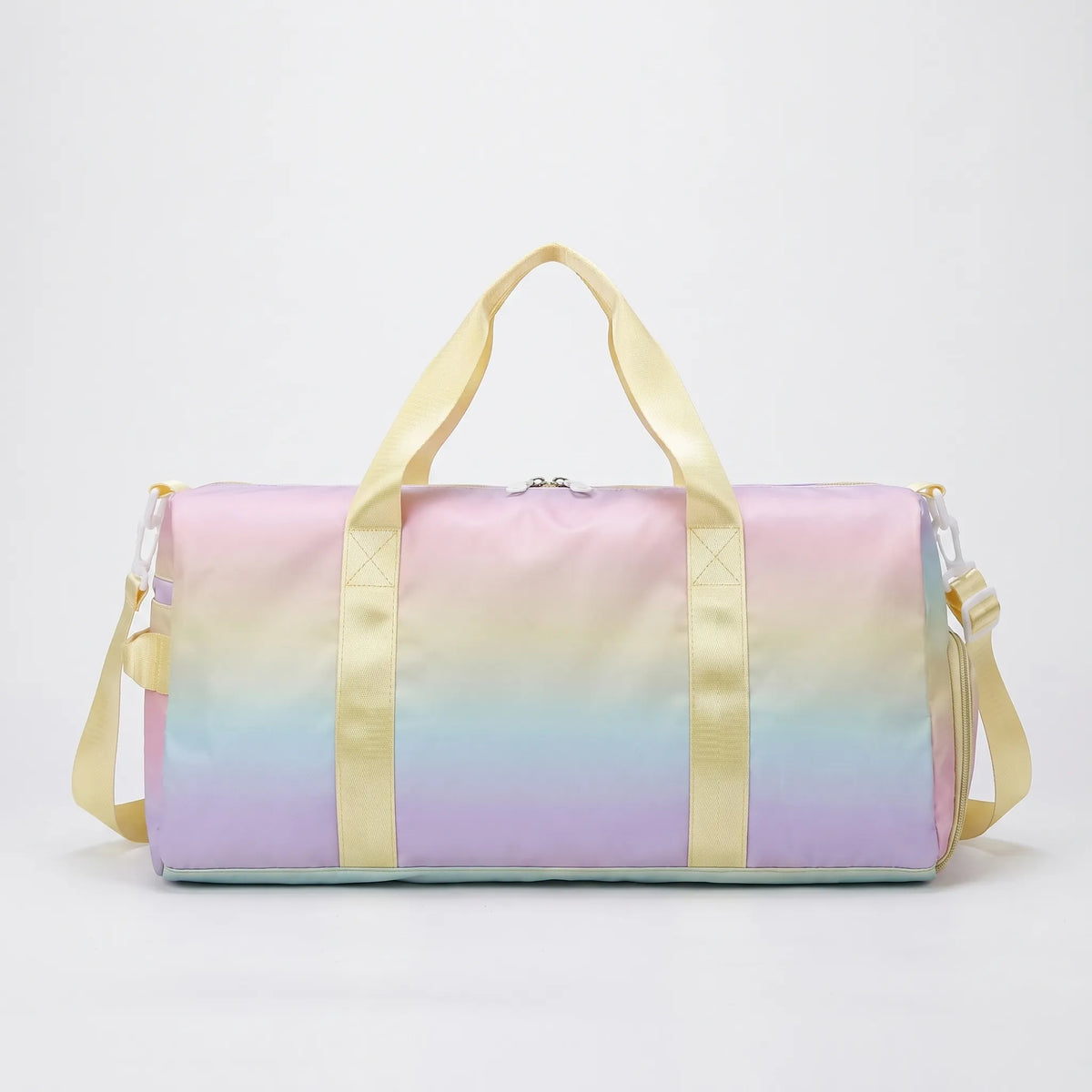 Women's Fitness Gym Duffel Bag with Shoe Compartment