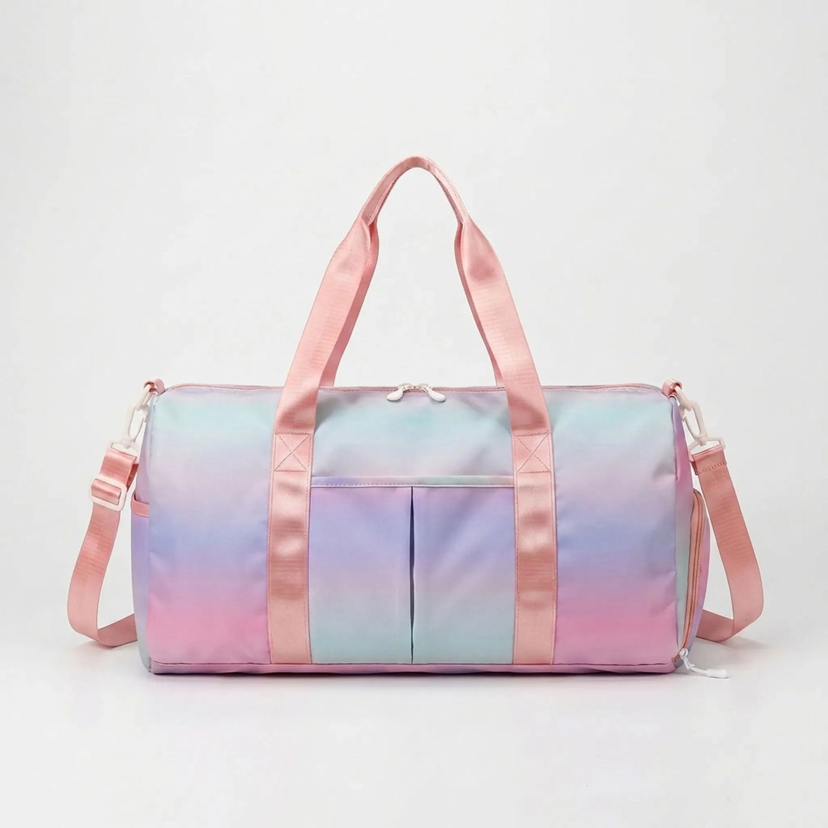 Women's Fitness Gym Duffel Bag with Shoe Compartment