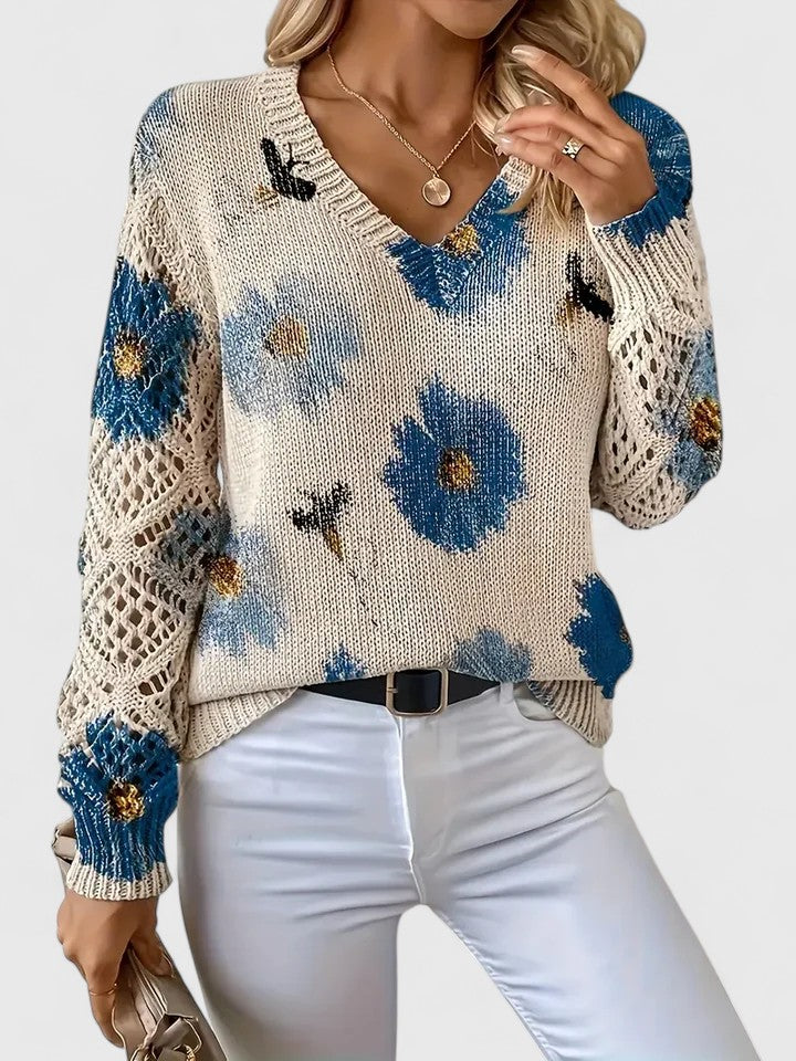 Women's Floral Cardigan