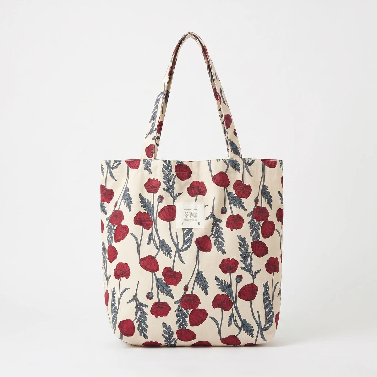 Women's Floral Print Tote Bag - Spacious Everyday Shoulder Bag
