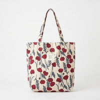 Women's Floral Print Tote Bag - Spacious Everyday Shoulder Bag