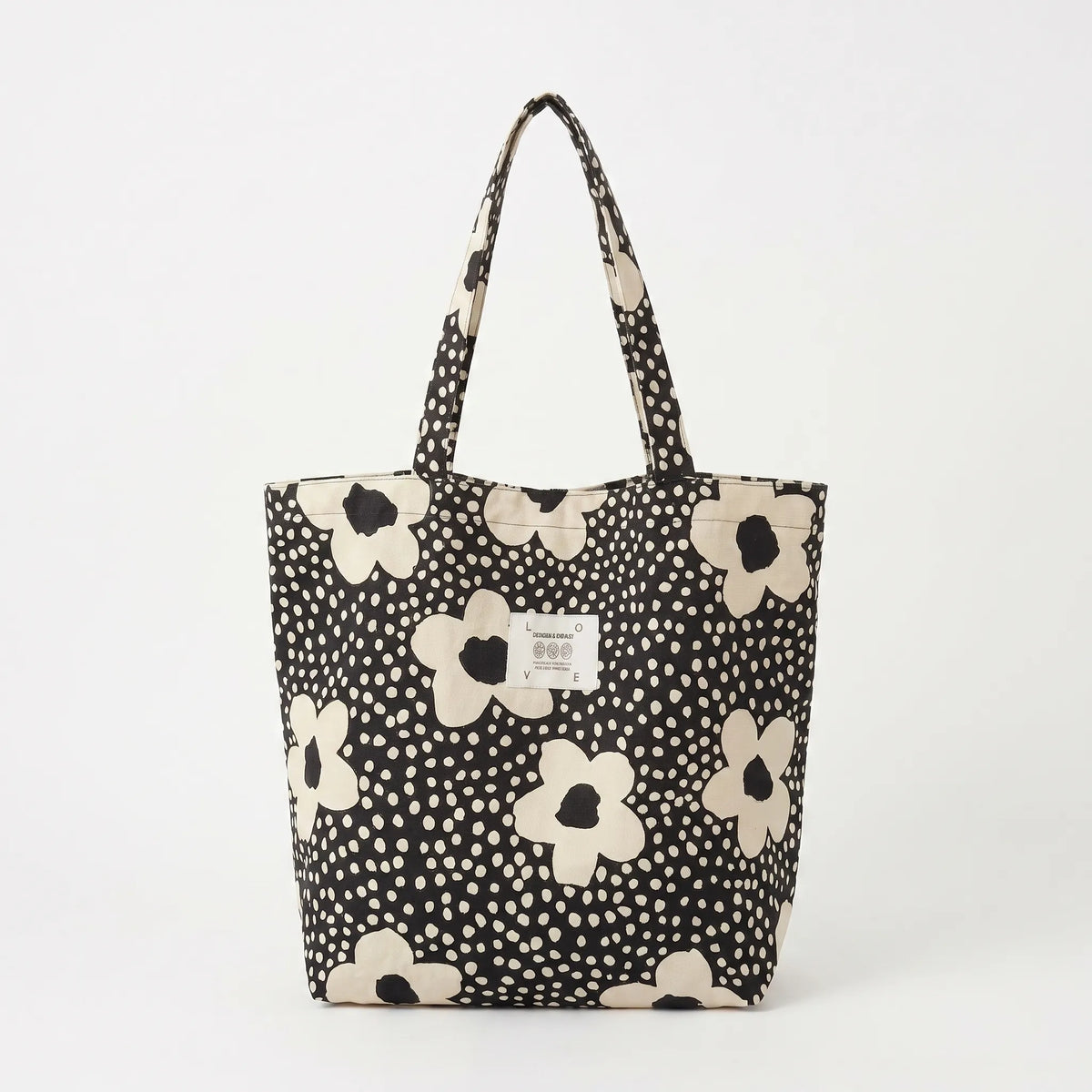 Women's Floral Print Tote Bag - Spacious Everyday Shoulder Bag