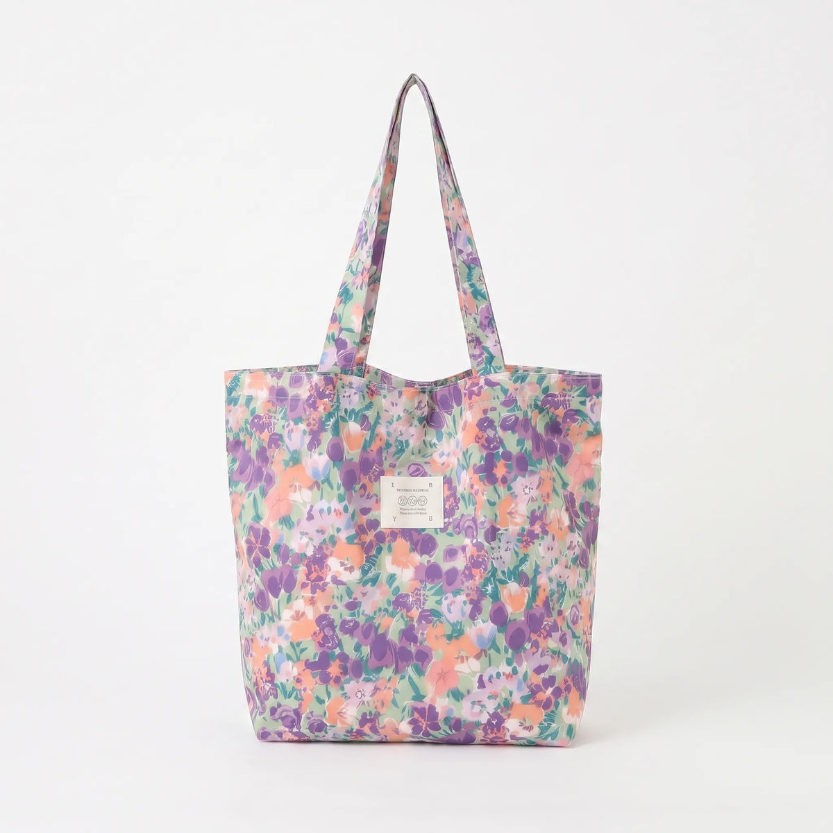 Women's Floral Print Tote Bag - Spacious Everyday Shoulder Bag