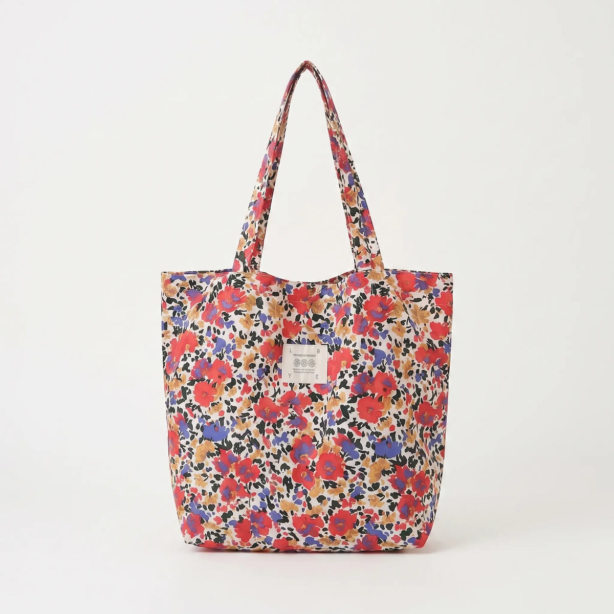 Women's Floral Print Tote Bag - Spacious Everyday Shoulder Bag