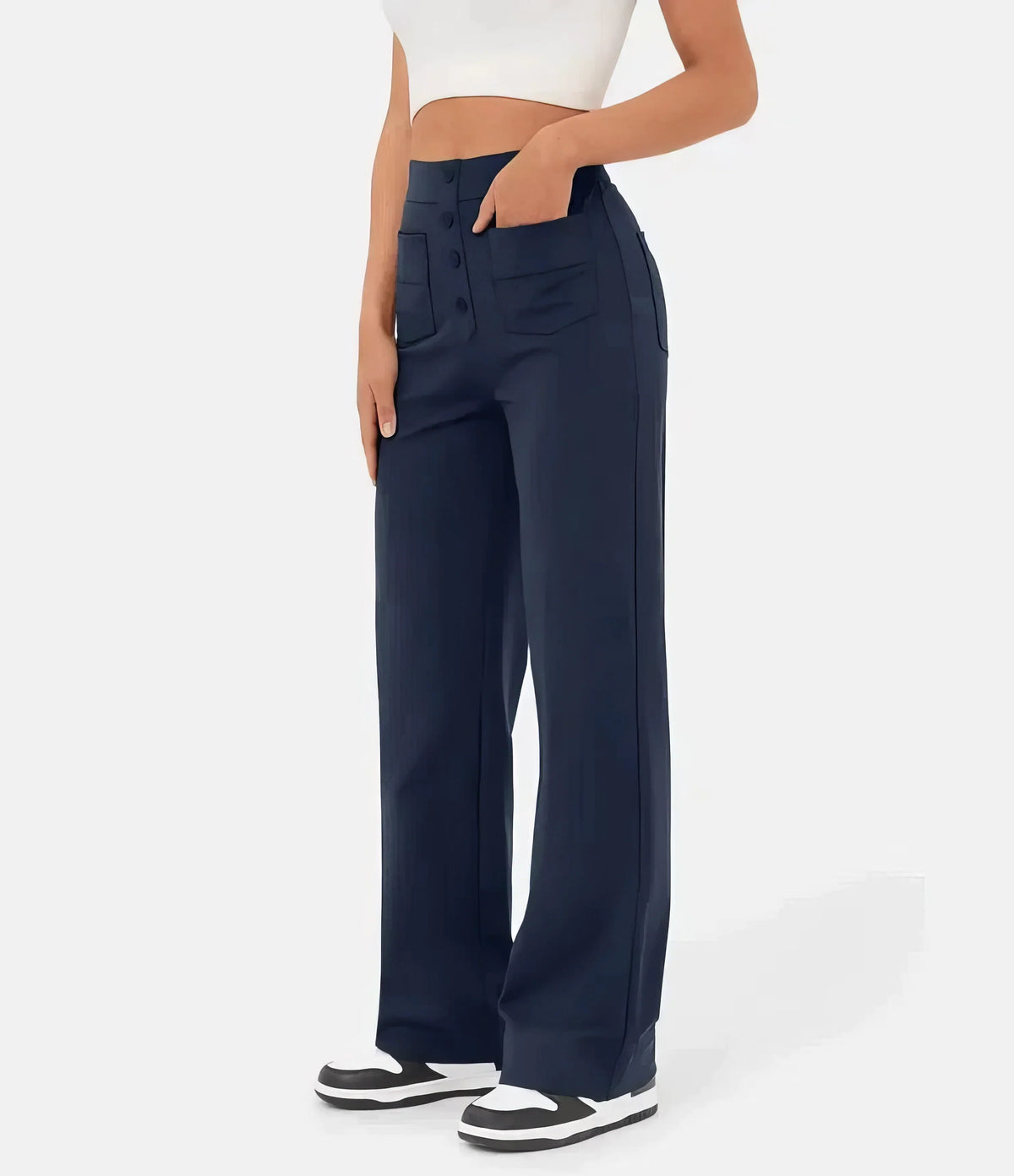 Women's High-Waisted Pants