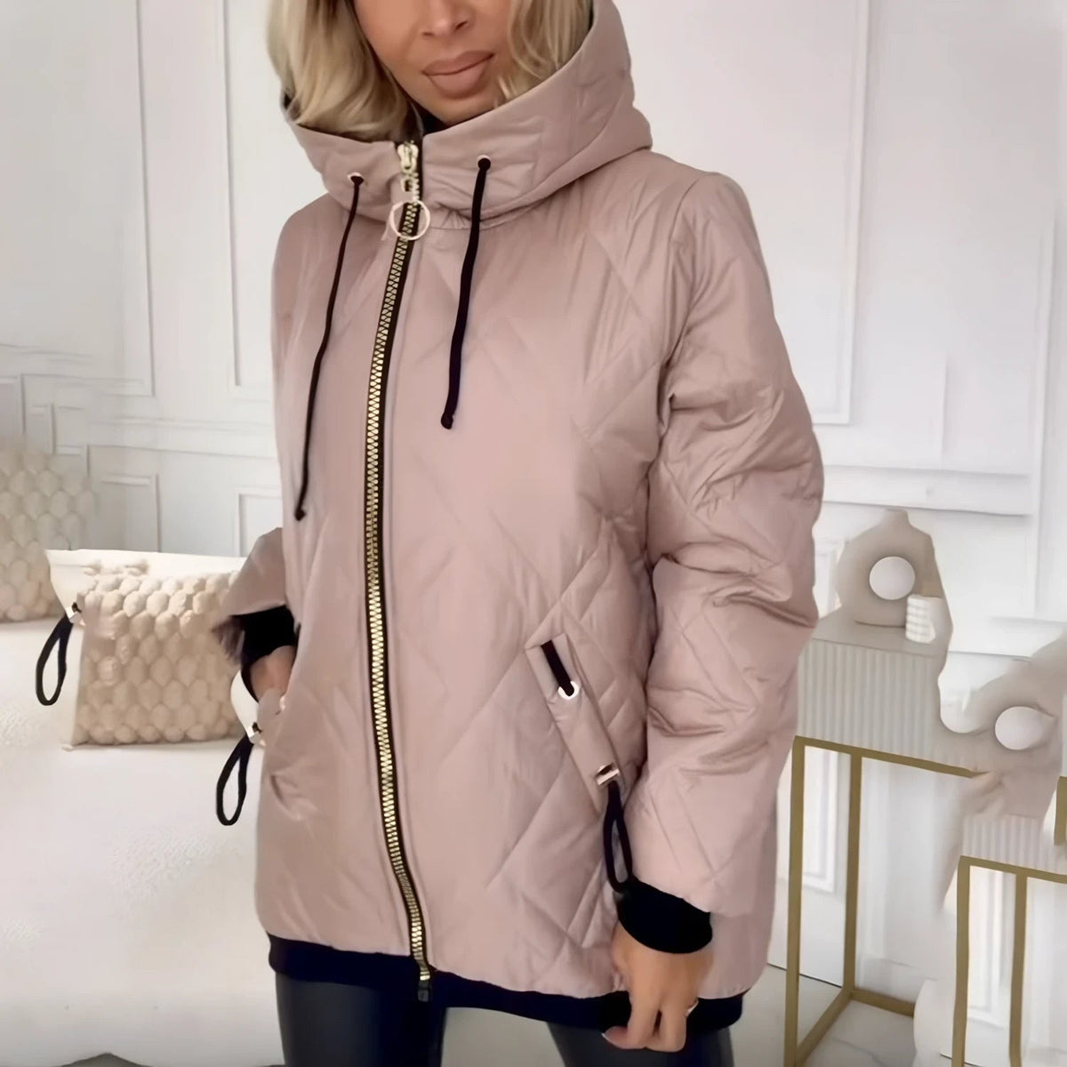 Women's Hooded Padded Puffer Jacket