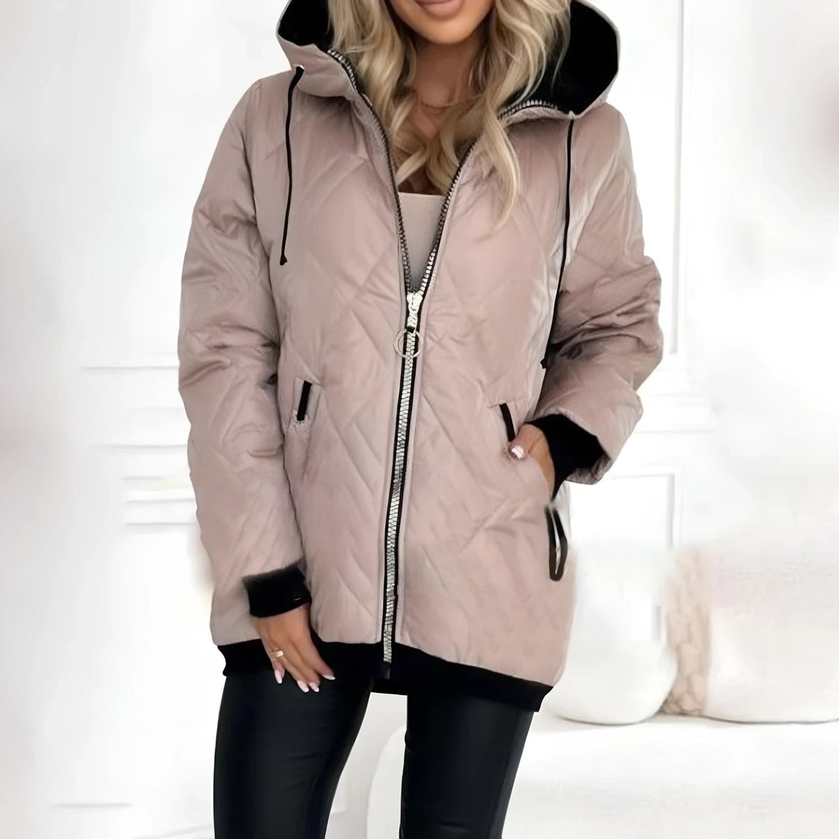 Women's Hooded Padded Puffer Jacket