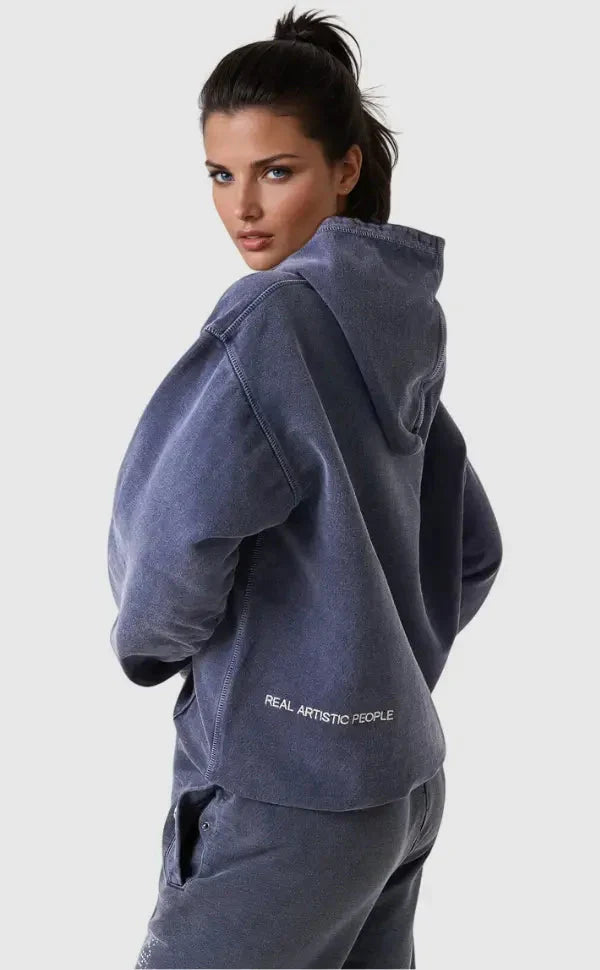 Women's Hoodie with Modern Culture Print