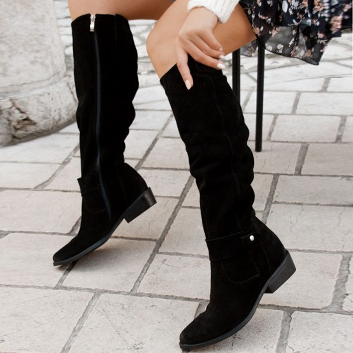 Women's Knee-High Slouch Boots