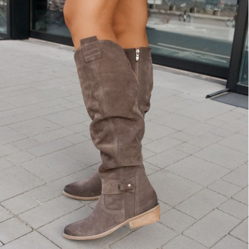 Women's Knee-High Slouch Boots