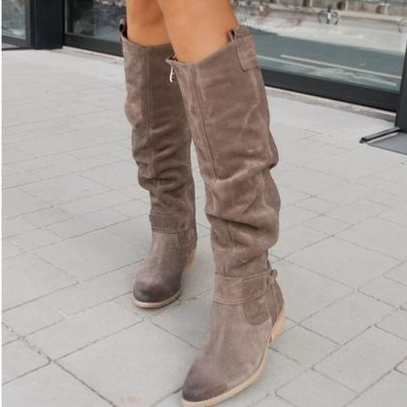 Women's Knee-High Slouch Boots