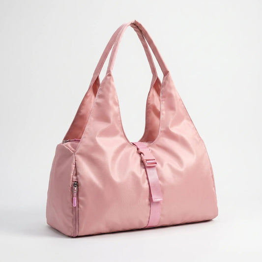 Women's Large Gym Duffel Bag with Shoe Compartment
