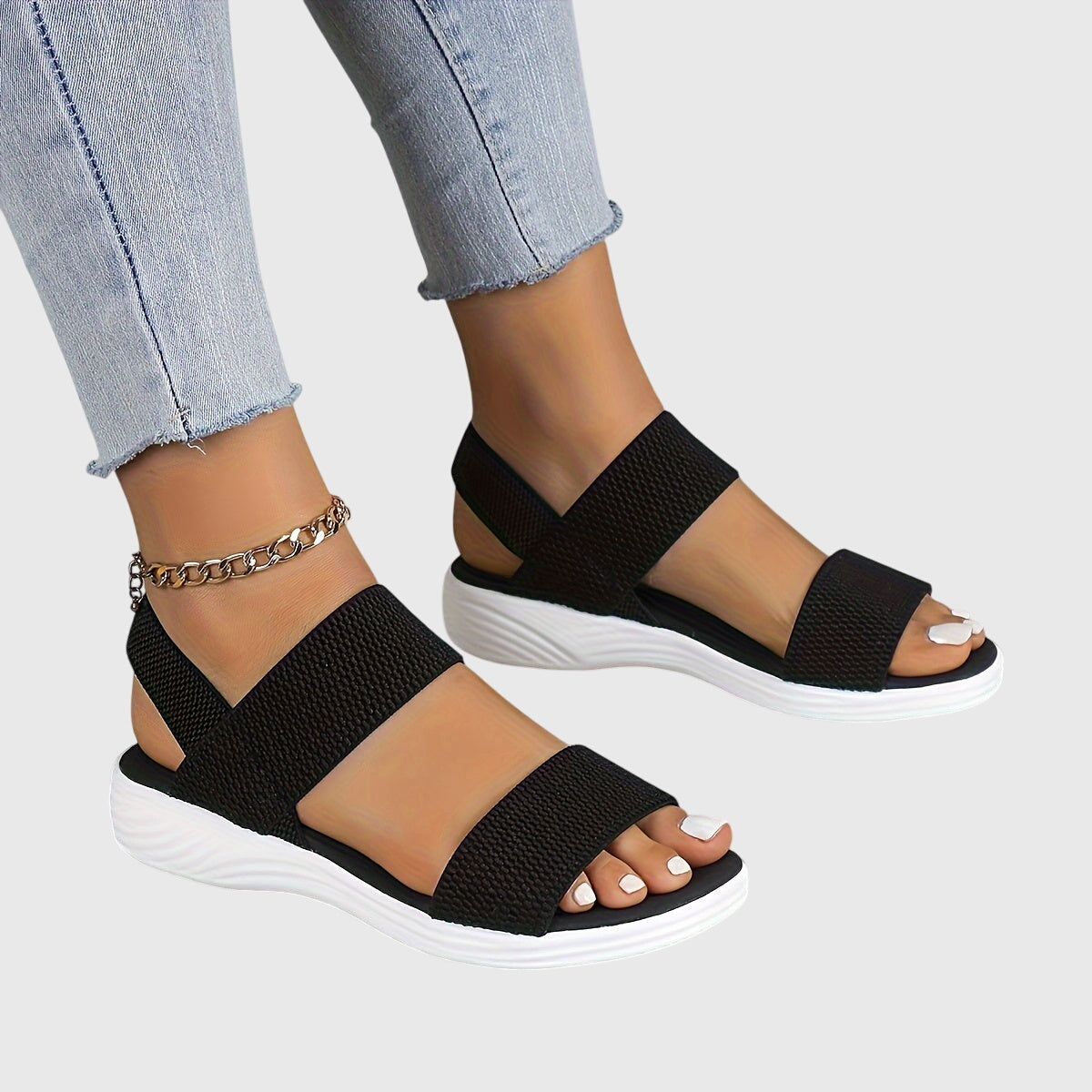 Women's Lightweight Orthopedic Sandals with Adjustable Arch Support