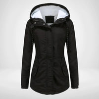 Women's -Lined Long Hooded Coat