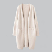Women's Long Open-Front Oversized Cardigan
