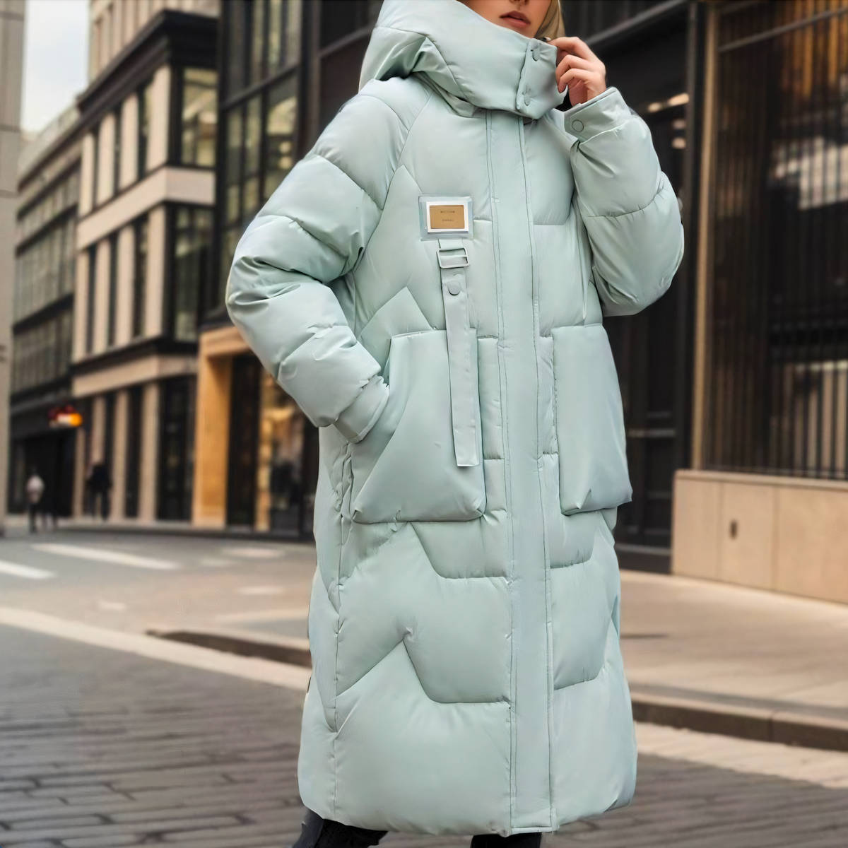 Women's Long Oversized Padded Coat