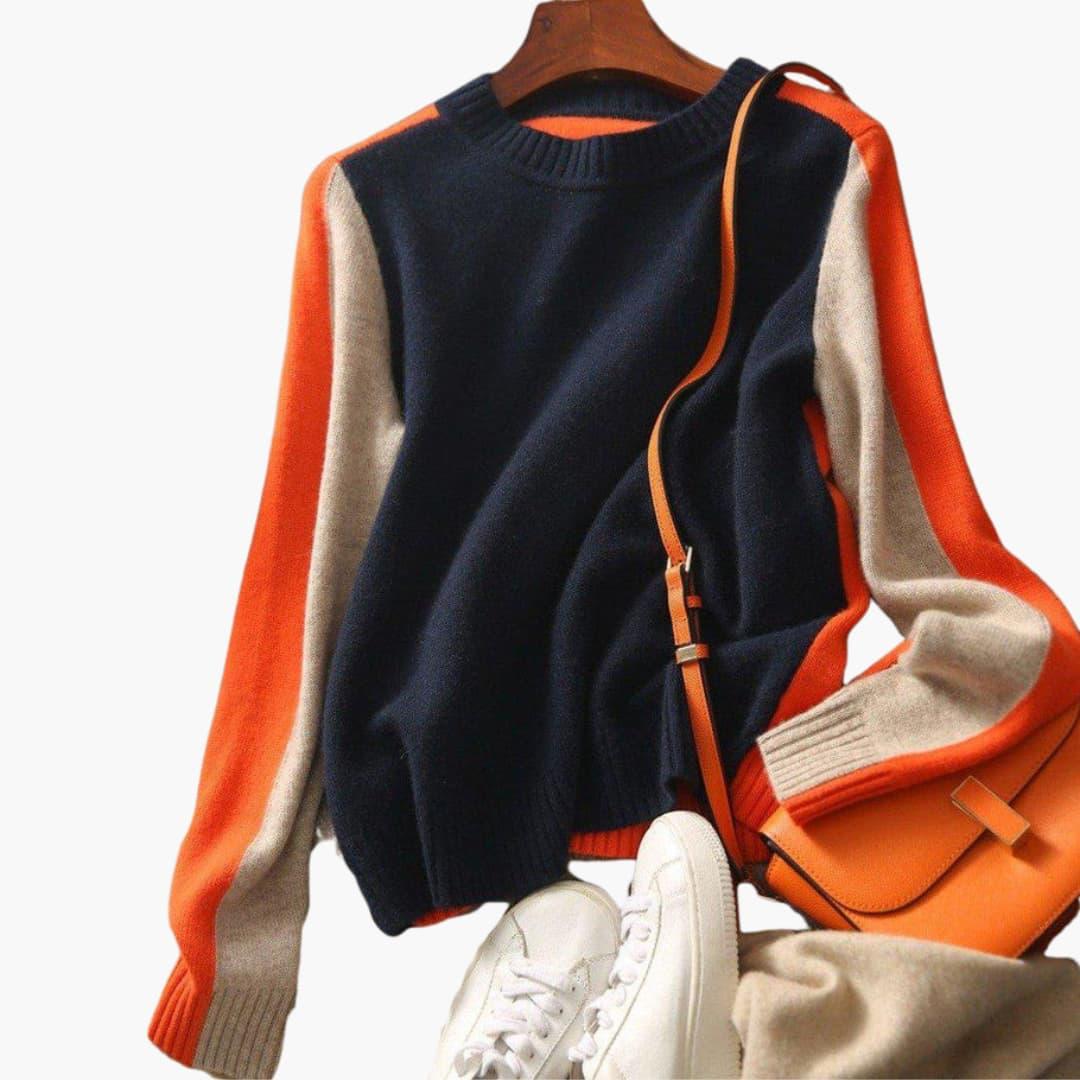 Women's Long-Sleeve Crewneck Sweater