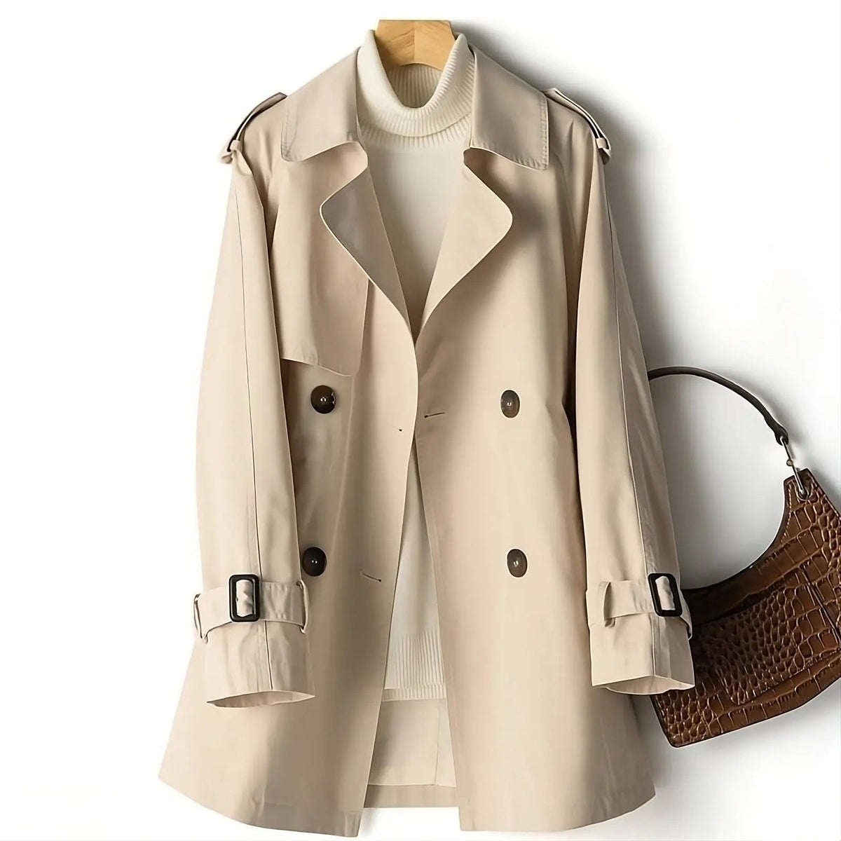 Women's Long Trench Coat
