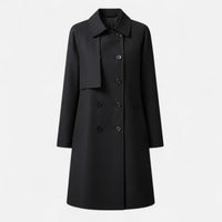 Women's Mid-Length Double-Breasted Trench Coat