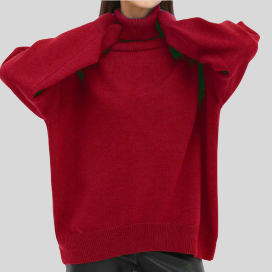 Women's Modern Turtleneck Sweater