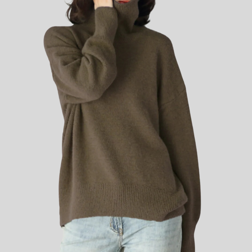 Women's Modern Turtleneck Sweater