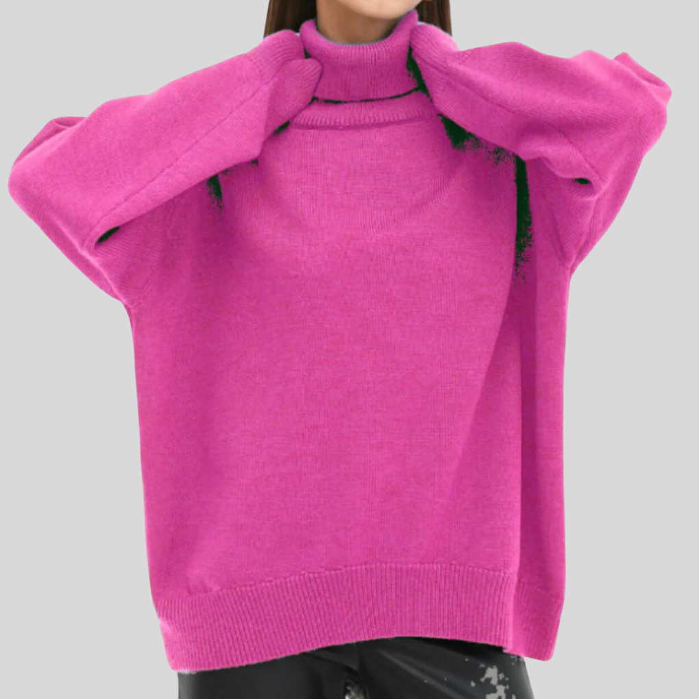 Women's Modern Turtleneck Sweater