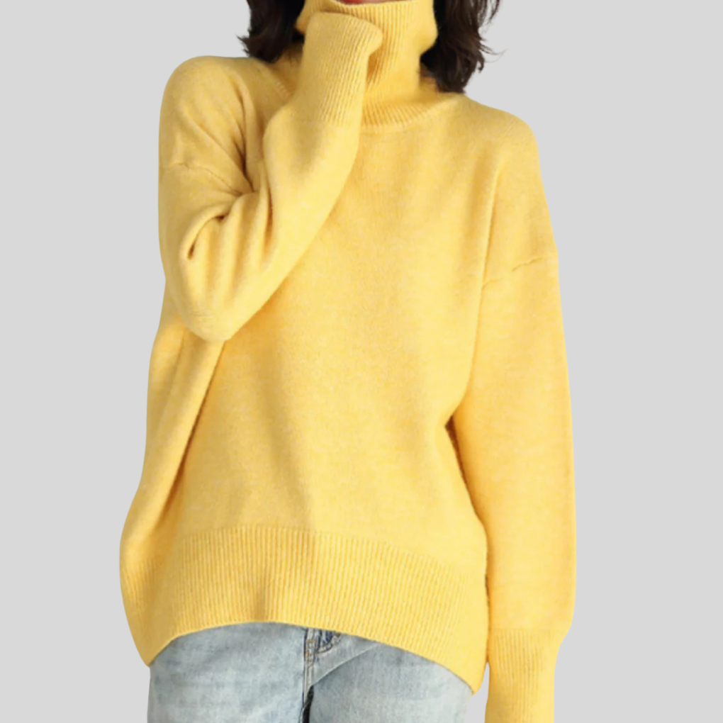 Women's Modern Turtleneck Sweater