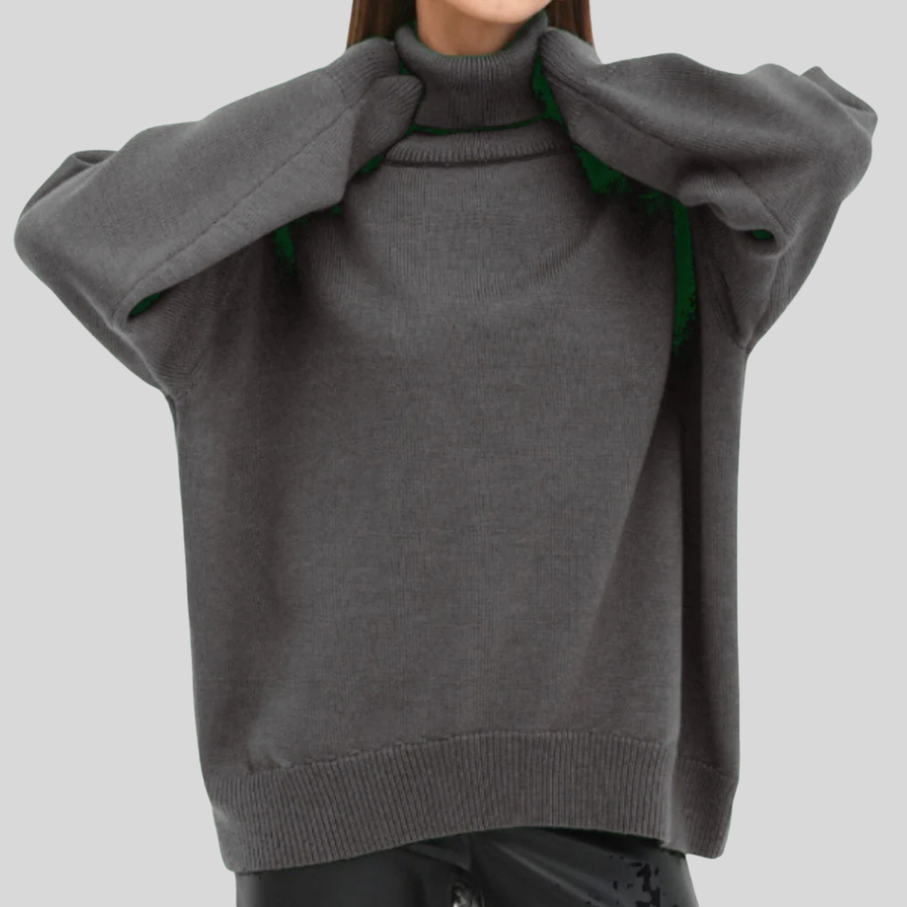 Women's Modern Turtleneck Sweater