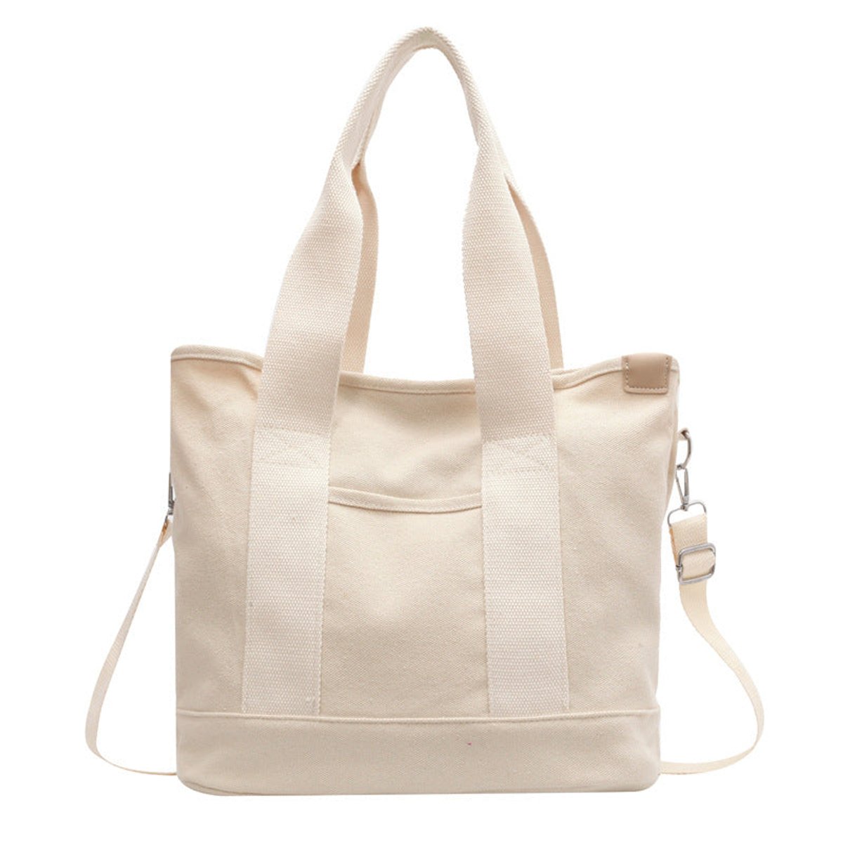 Women's Multi-Pocket Tote Bag with Adjustable Strap