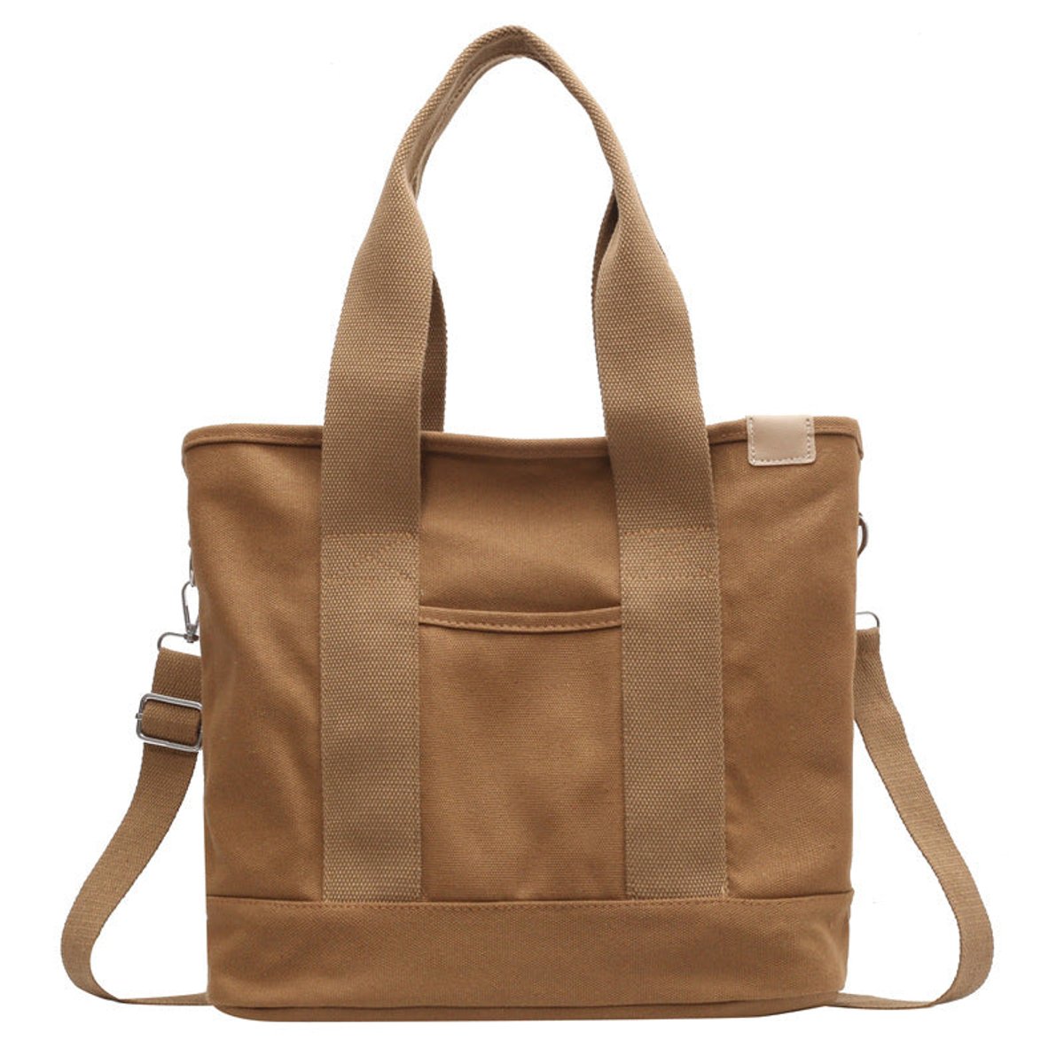 Women's Multi-Pocket Tote Bag with Adjustable Strap