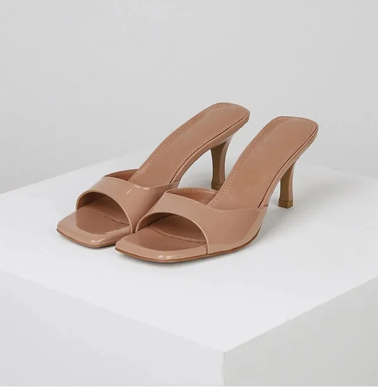 Women's Open-Back Slip-On Mules – Stylish & Comfortable