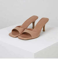 Women's Open-Back Slip-On Mules – Stylish & Comfortable
