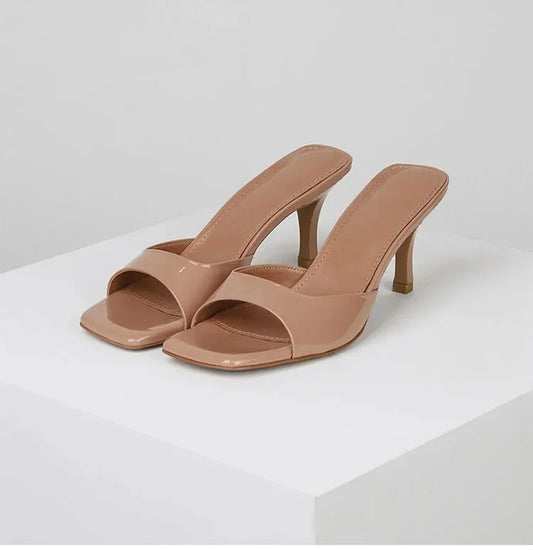Women's Open-Back Slip-On Mules – Stylish & Comfortable