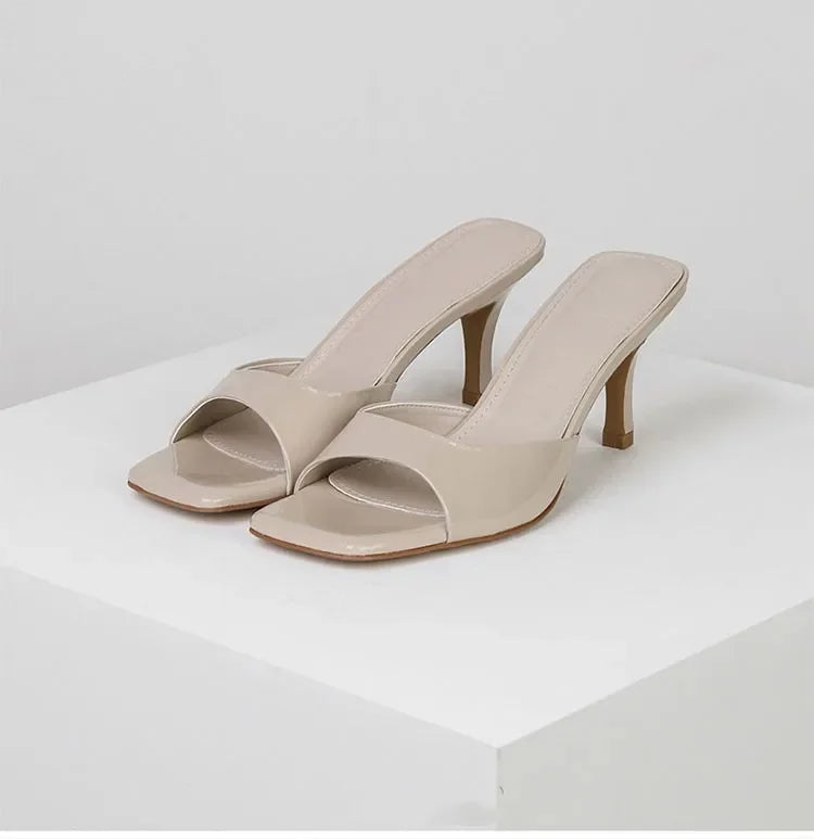 Women's Open-Back Slip-On Mules – Stylish & Comfortable