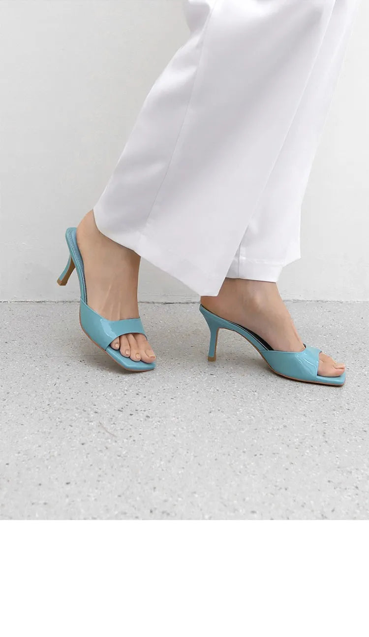 Women's Open-Back Slip-On Mules – Stylish & Comfortable