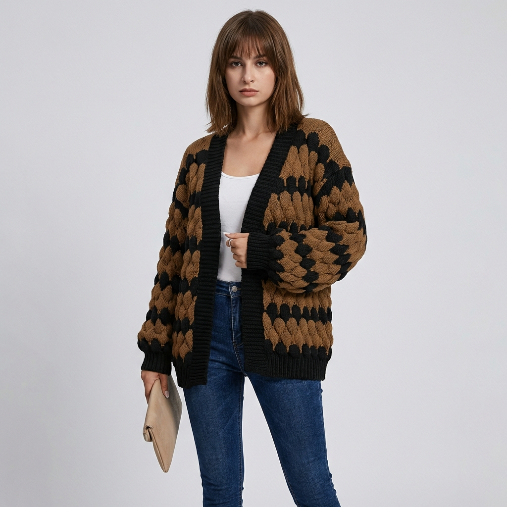 Women's Open-Front Cardigan