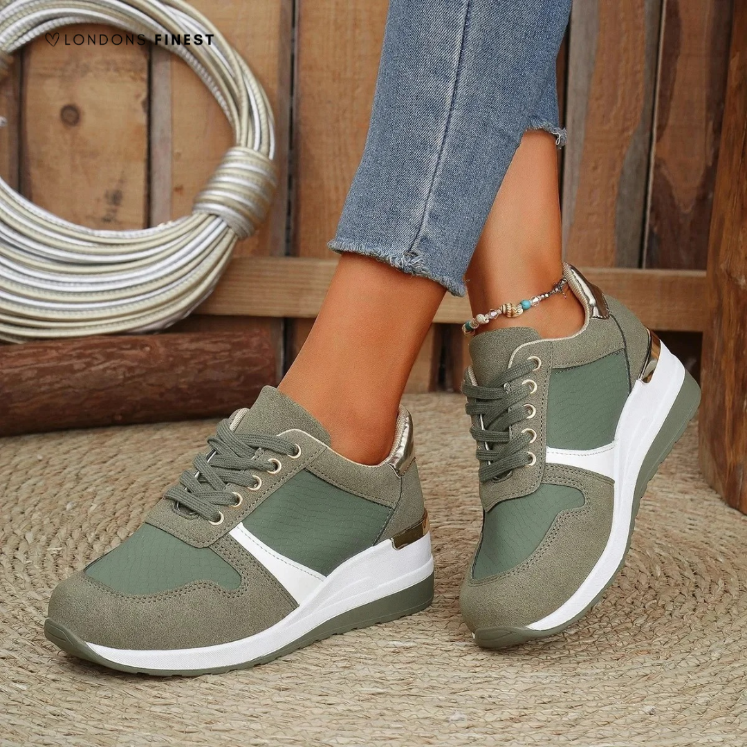 Women's Orthopaedic Shoes with Arch Support and Memory Foam Cushioning – Breathable, Casual, and Comfortable