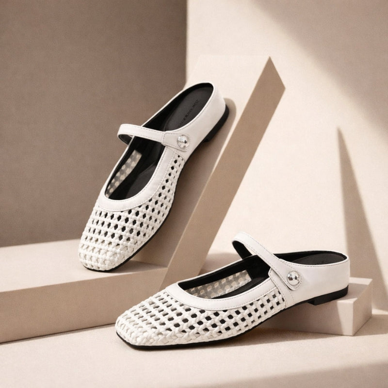 Women's Orthopedic Mule Flats for All-Day Comfort