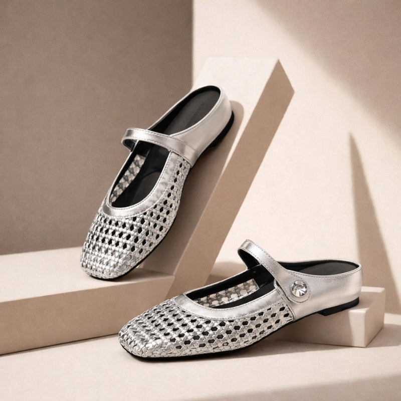 Women's Orthopedic Mule Flats for All-Day Comfort