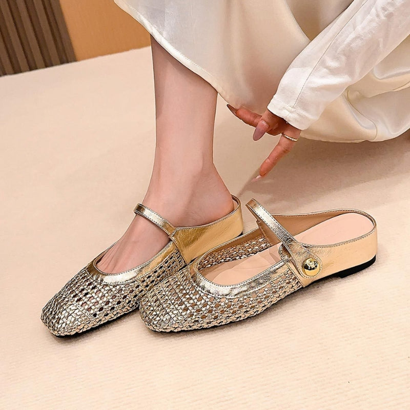 Women's Orthopedic Mule Flats for All-Day Comfort