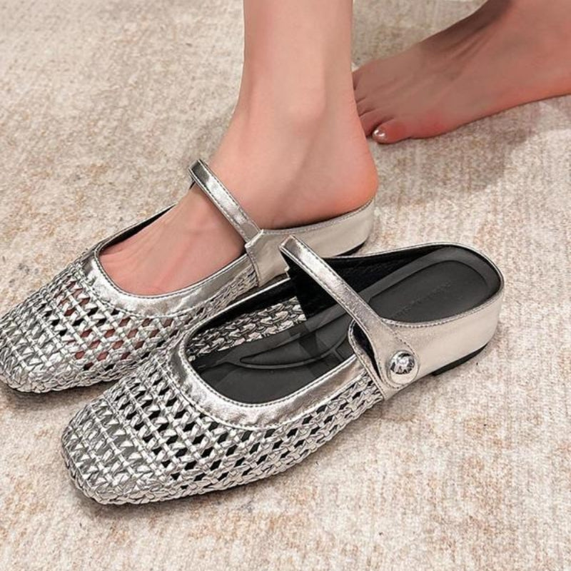Women's Orthopedic Mule Flats for All-Day Comfort