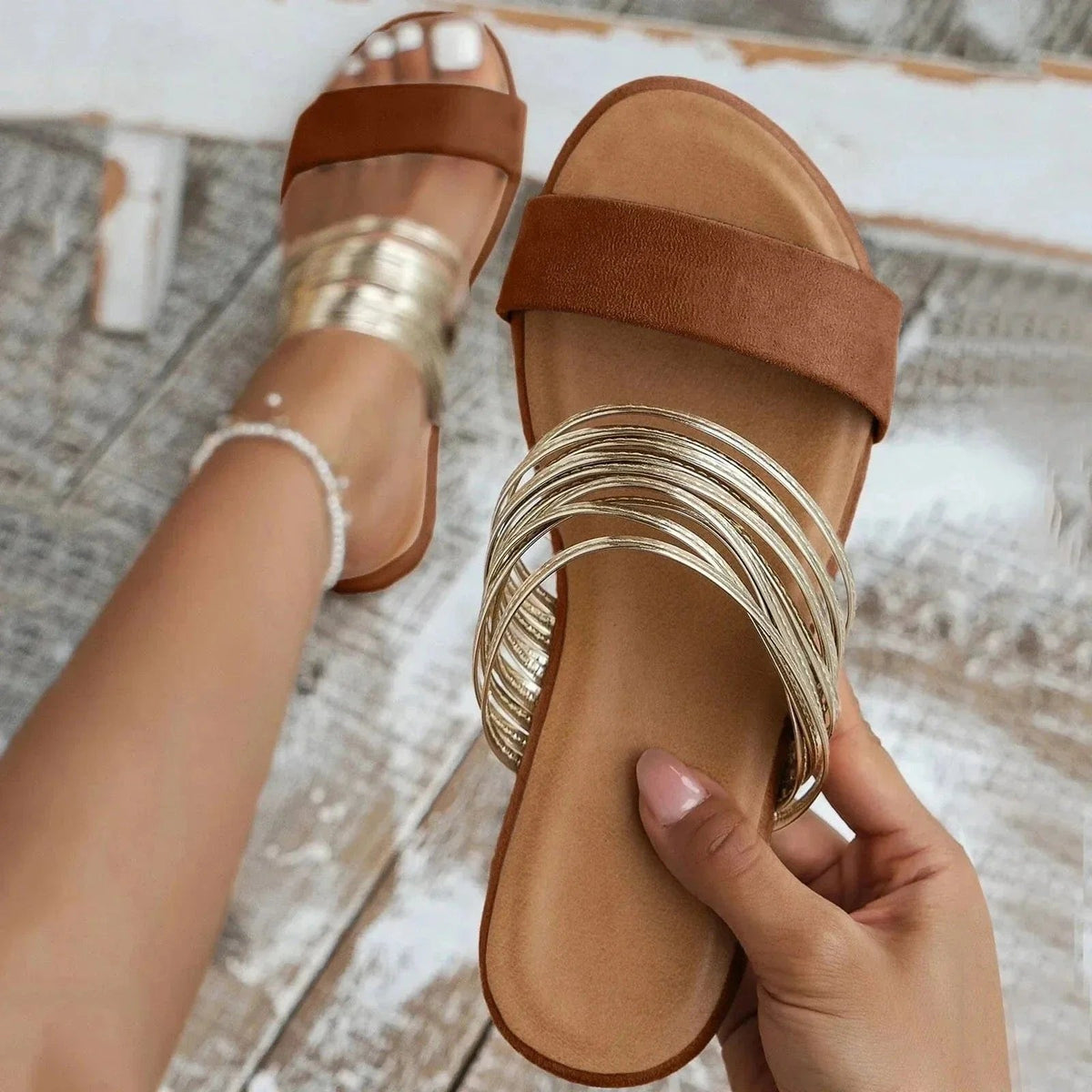 Women's Orthopedic Slip-On Sandals