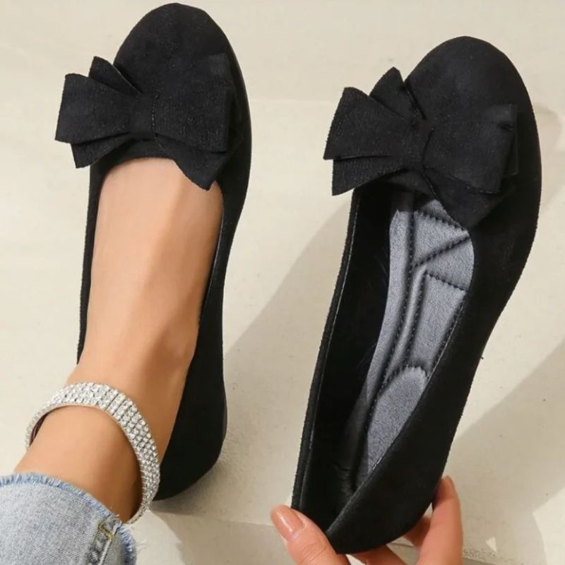 Women's Orthopedic Wide-Fit Ballet Flats for All-Day Comfort